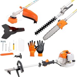 Decespugliatore 4 in 1 AMC 52cc: Potenza e Versatilità!