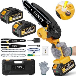 Mini Motosega Elettrica Batteria 8000mAh e Caricatore